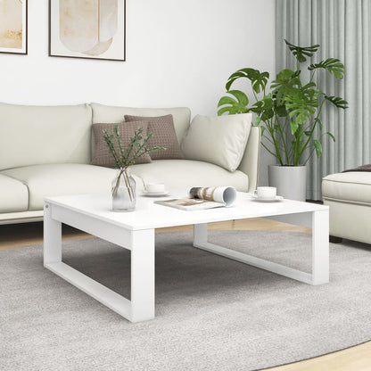 Mesa Auxiliar De Madera De Ingeniería Envejecida 50X50X35 Cm