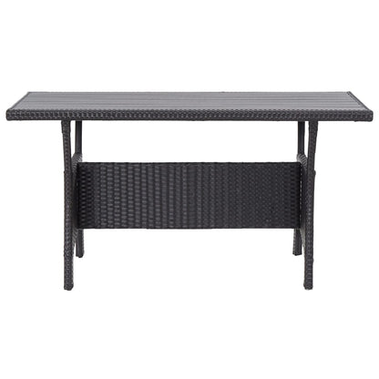 Mesa De Jardín Ratán Sintético