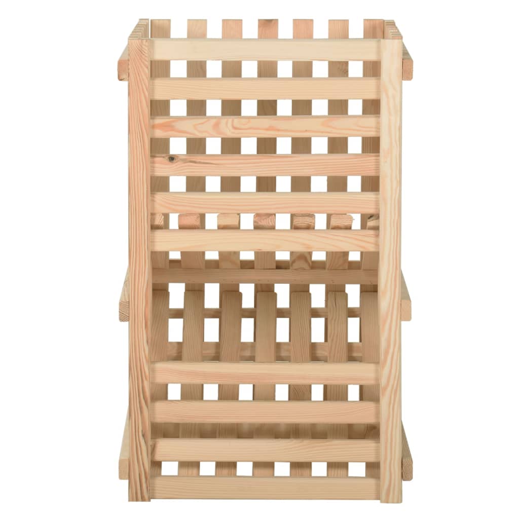 Caja Para Patatas Madera Maciza De Pino