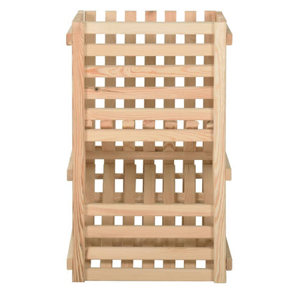 Caja Para Patatas Madera Maciza De Pino
