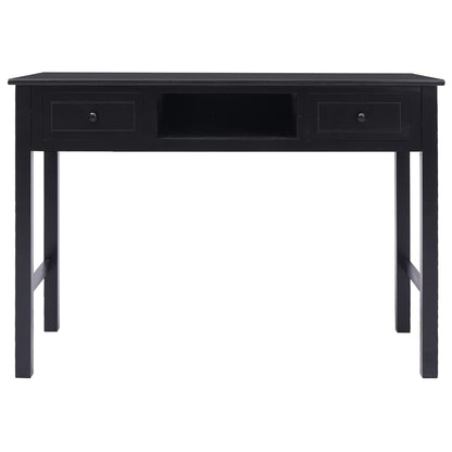 Escritorio De Madera Maciza De Paulownia 108X45X76 Cm