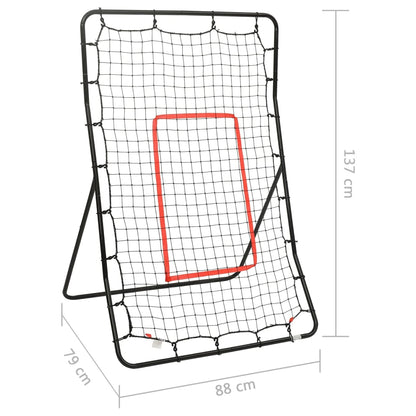 Rebotador De Softball Acero 88X79X137 Cm