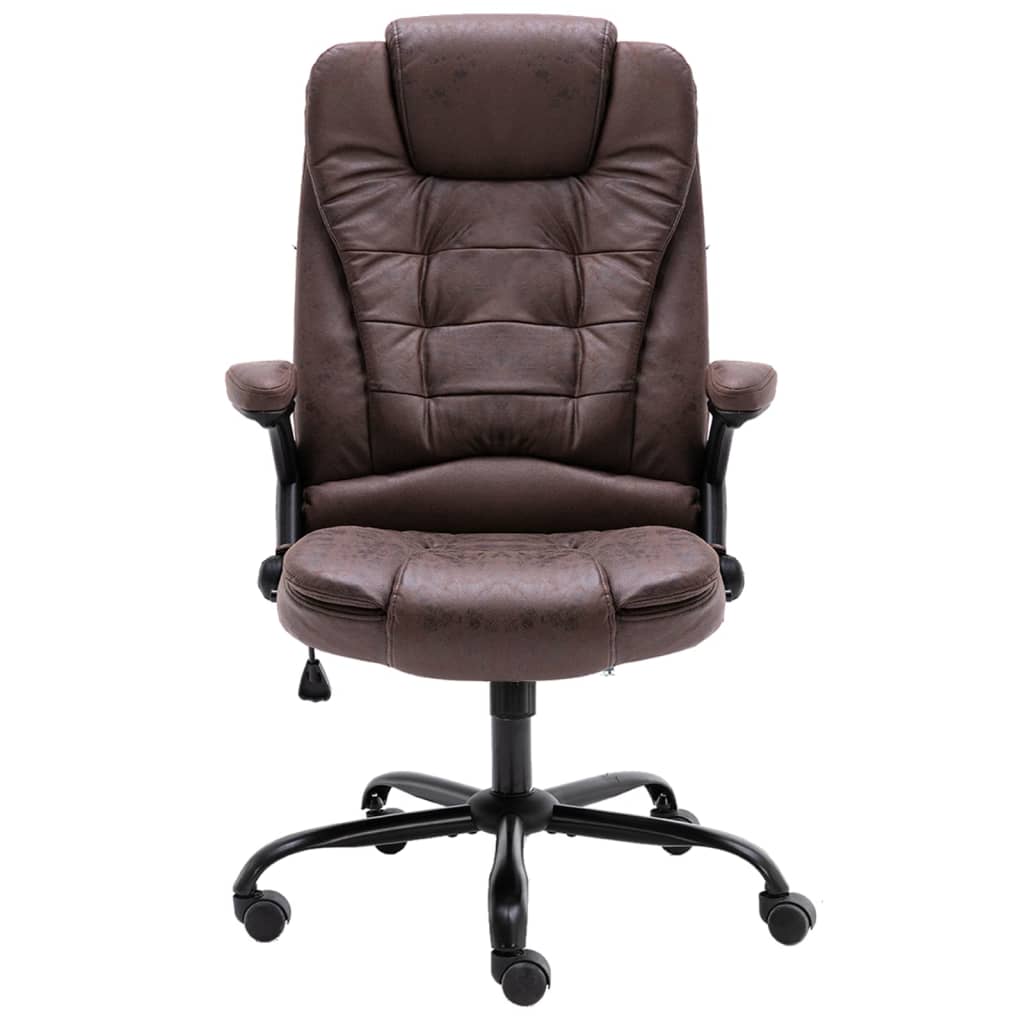 Silla De Oficina De Piel De Ante Sintética