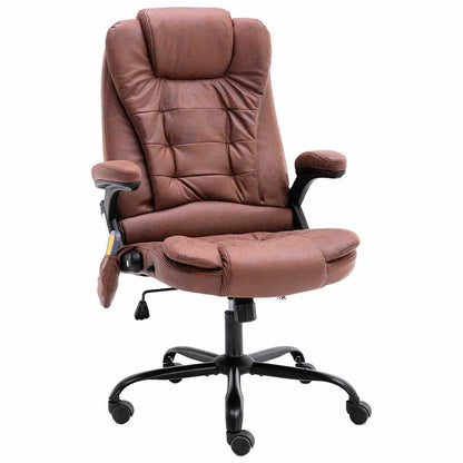 Silla De Oficina De Piel De Ante Sintética