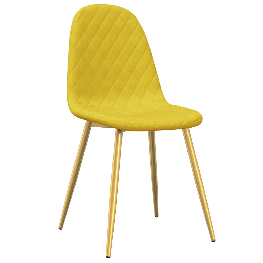 Sillas De Comedor 6 Uds Terciopelo