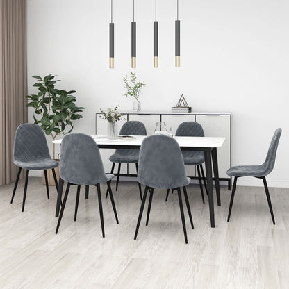 Sillas De Comedor 4 Uds Terciopelo