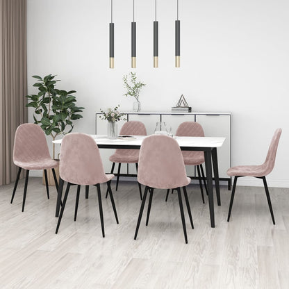 Sillas De Comedor 4 Uds Terciopelo