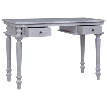Escritorio De Madera Maciza De Caoba