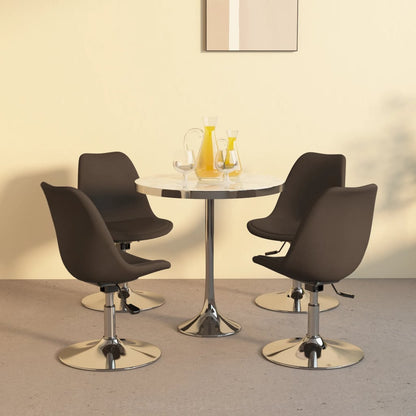 Sillas De Comedor Giratorias 4 Unidades Tela