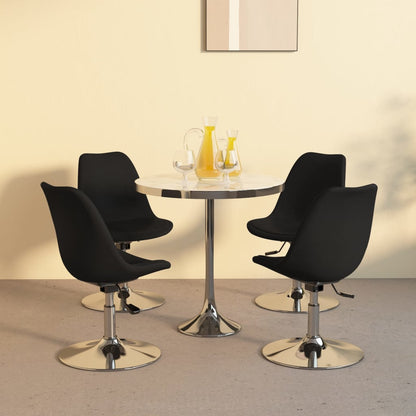 Sillas De Comedor Giratorias 4 Unidades Tela