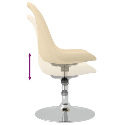 Sillas De Comedor Giratorias 4 Unidades Tela