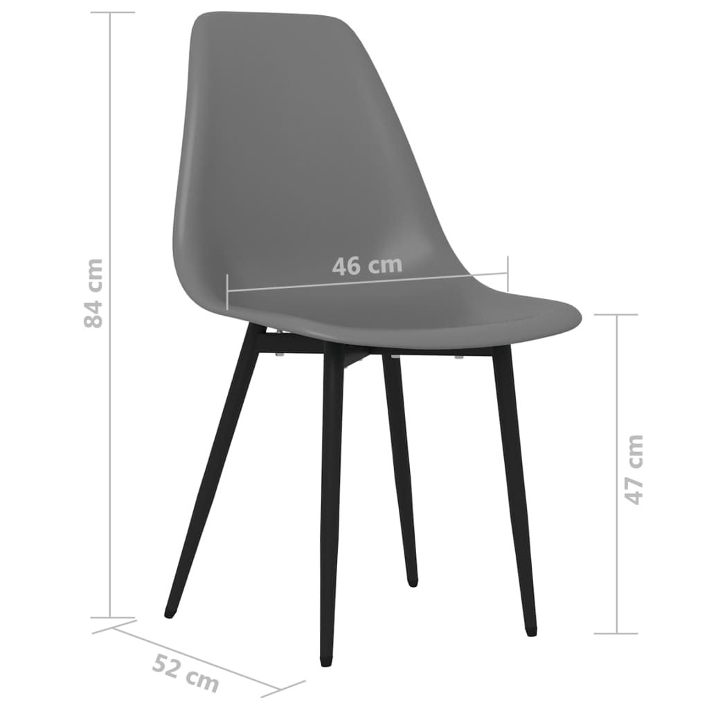 Sillas De Comedor 6 Unidades Pp