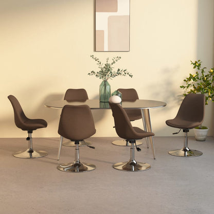 Sillas De Comedor Giratorias 4 Unidades Tela
