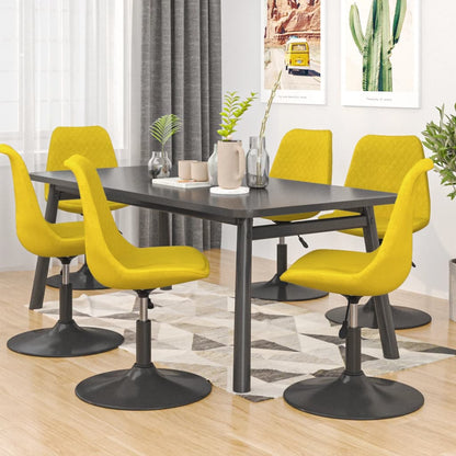 Sillas De Comedor Giratorias 4 Unidades Terciopelo Color