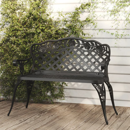 Banco De Jardín De Aluminio Fundido 108 Cm