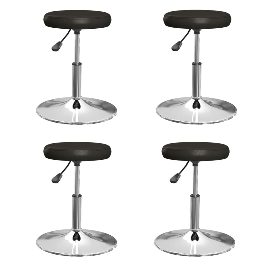 Sillas De Comedor 4 Unidades Cuero Sintético