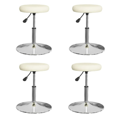 Sillas De Comedor 4 Unidades Cuero Sintético