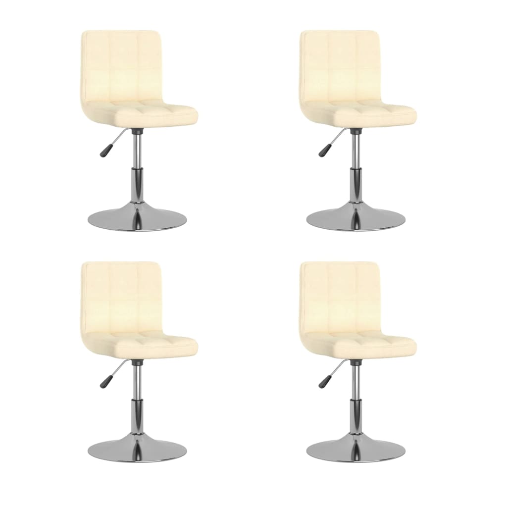 Silla De Comedor Giratoria Tela