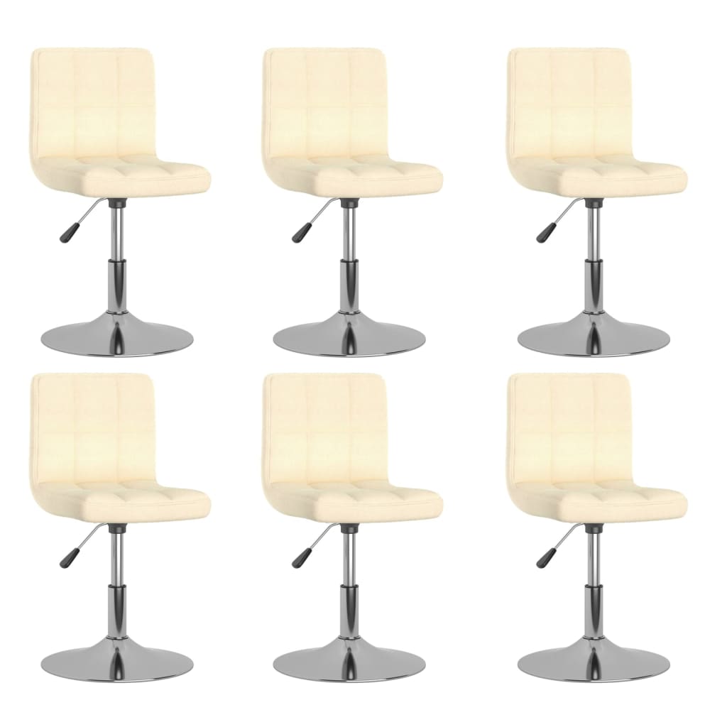 Silla De Comedor Giratoria Tela