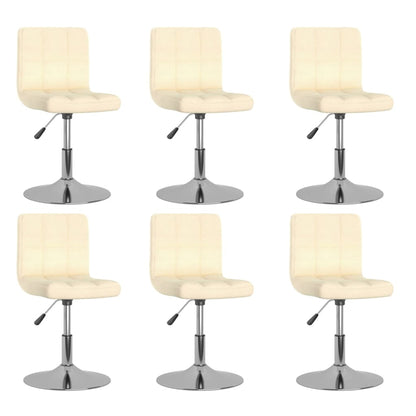 Silla De Comedor Giratoria Tela