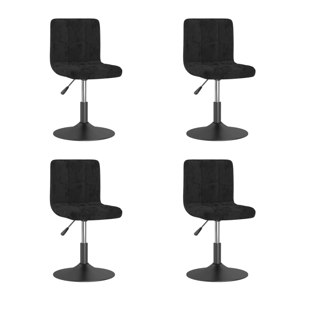 Silla De Comedor Giratoria De Terciopelo