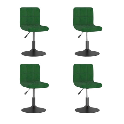 Silla De Comedor Giratoria De Terciopelo