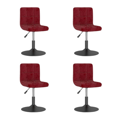 Silla De Comedor Giratoria De Terciopelo