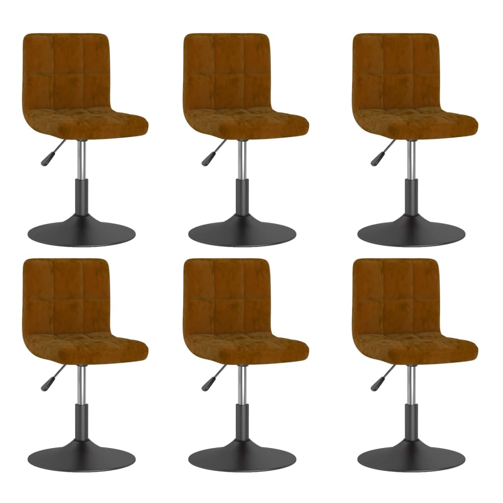 Silla De Comedor Giratoria De Terciopelo