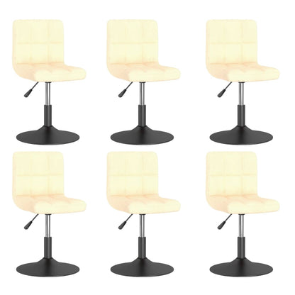 Silla De Comedor Giratoria De Terciopelo