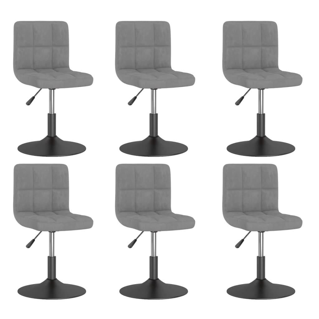 Silla De Comedor Giratoria De Terciopelo
