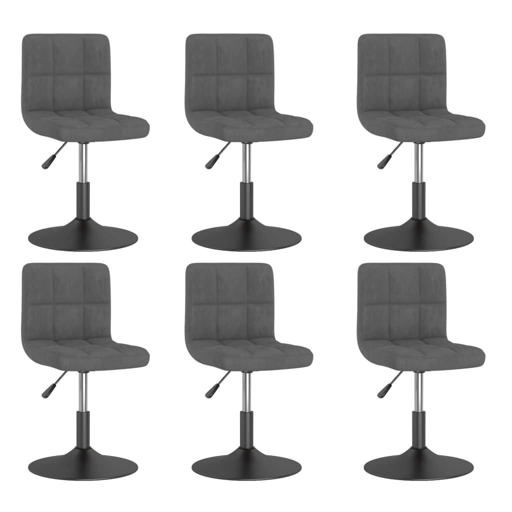 Silla De Comedor Giratoria De Terciopelo
