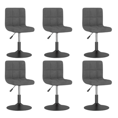 Silla De Comedor Giratoria De Terciopelo