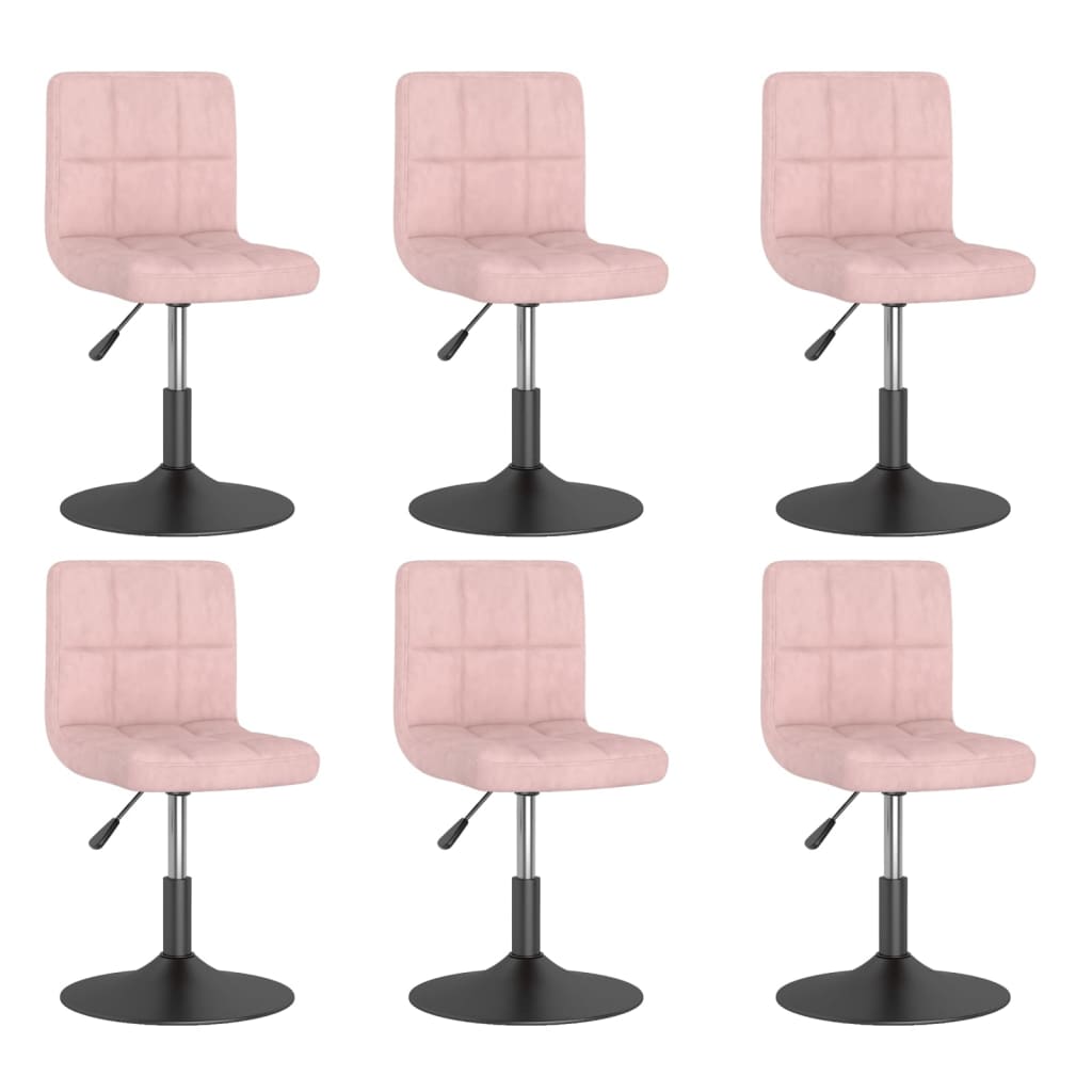 Silla De Comedor Giratoria De Terciopelo