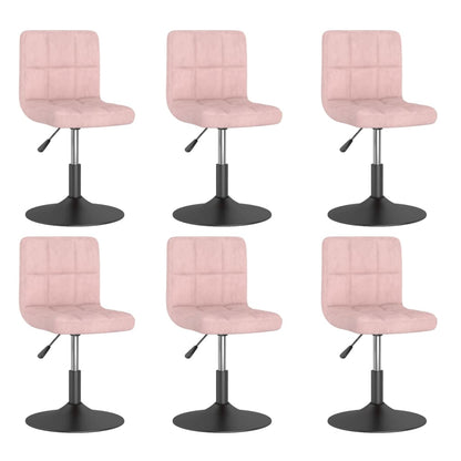 Silla De Comedor Giratoria De Terciopelo