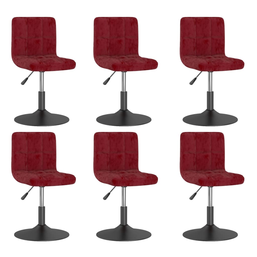 Silla De Comedor Giratoria De Terciopelo