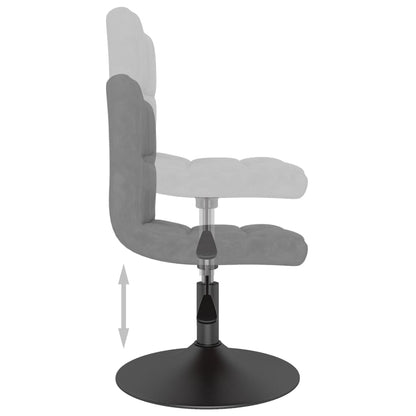 Silla De Comedor Giratoria De Terciopelo