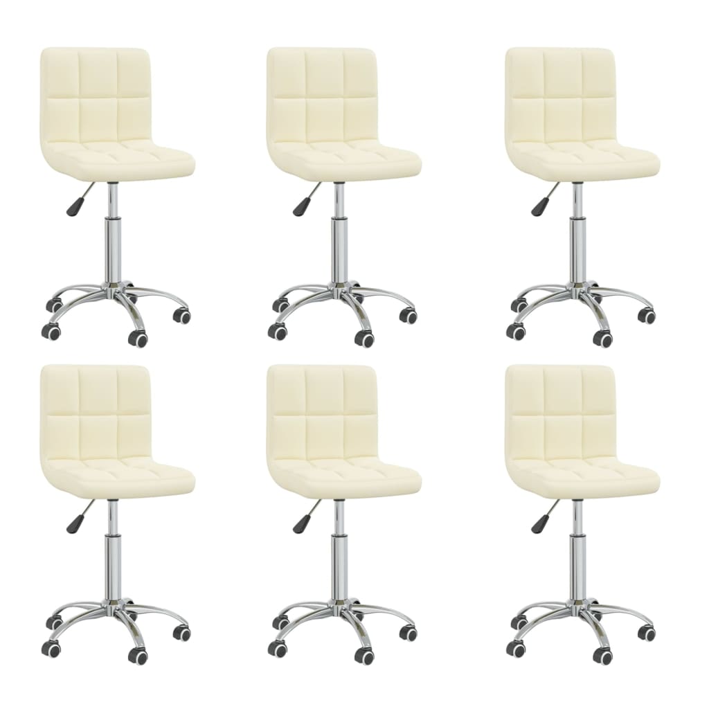 Silla De Comedor Giratoria Tela