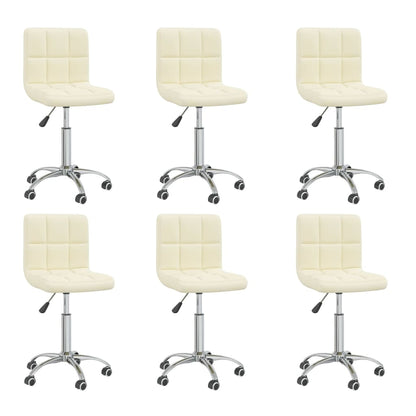 Silla De Comedor Giratoria Tela