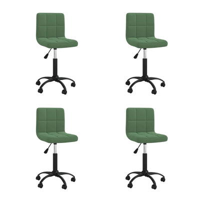 Silla De Comedor Giratoria De Terciopelo