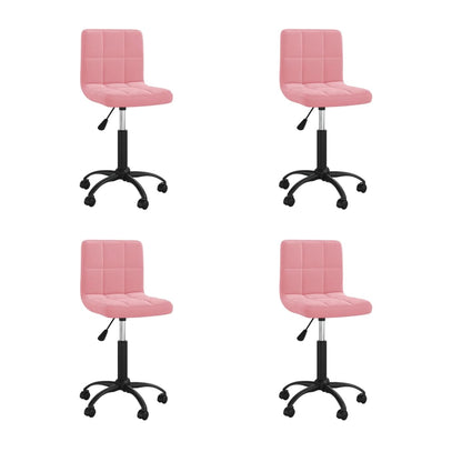 Silla De Comedor Giratoria De Terciopelo