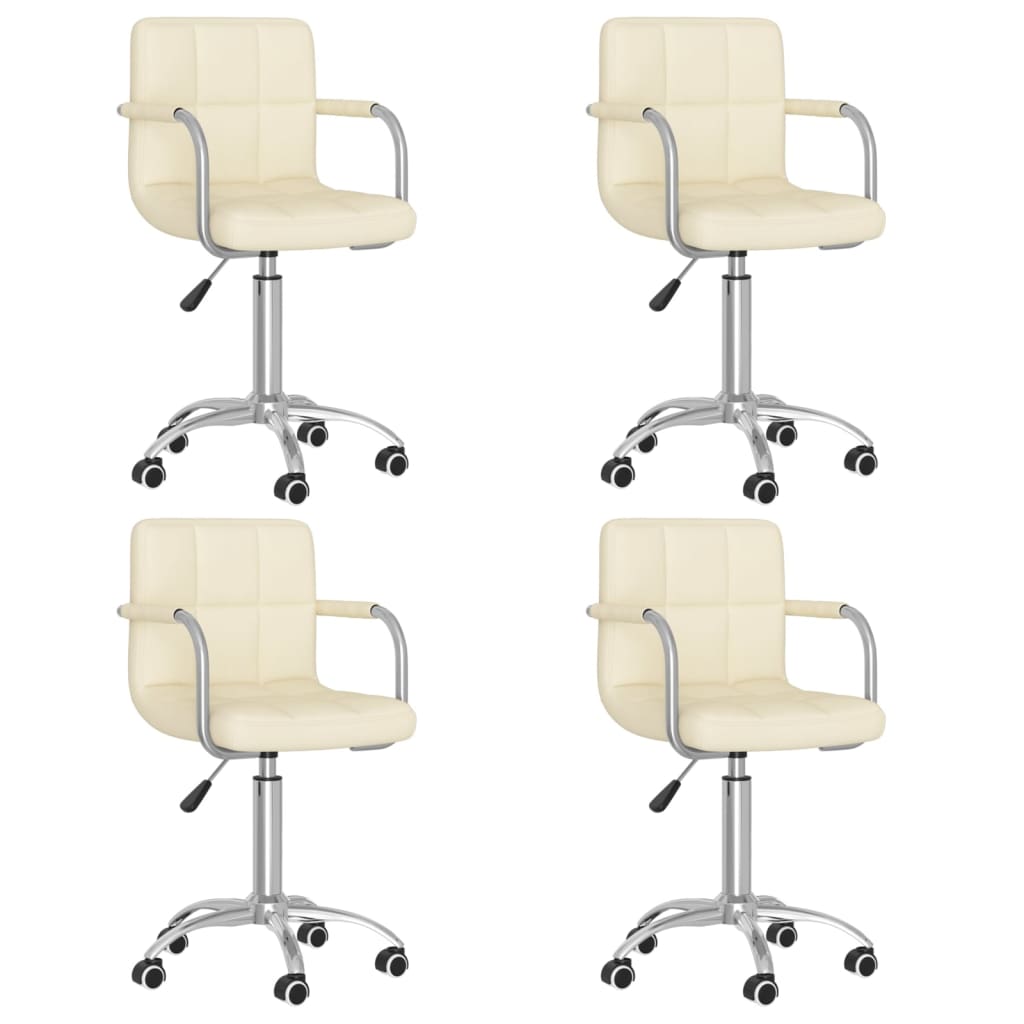 Silla De Comedor Giratoria Tela