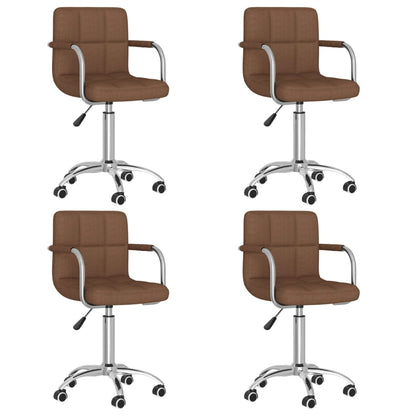 Silla De Comedor Giratoria Tela