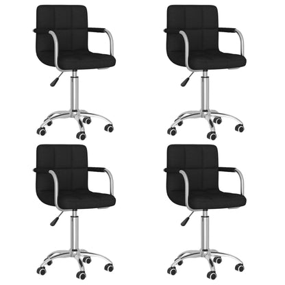 Silla De Comedor Giratoria Tela