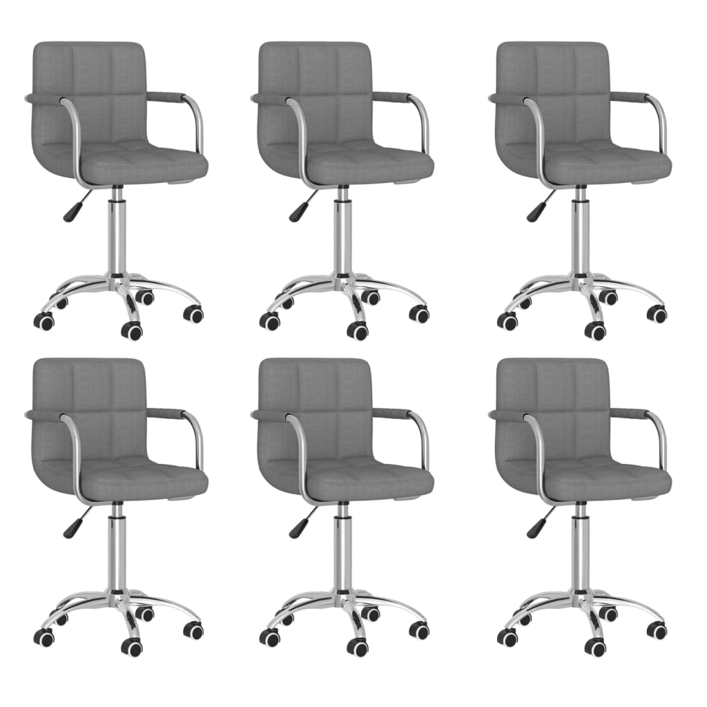 Silla De Comedor Giratoria Tela