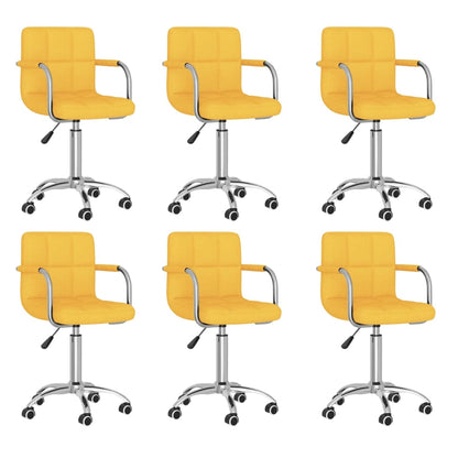 Silla De Comedor Giratoria Tela
