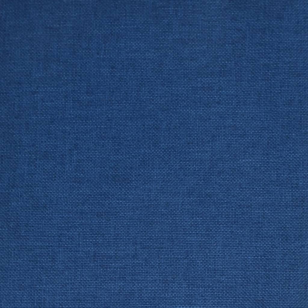 Silla De Comedor Giratoria Tela Azul