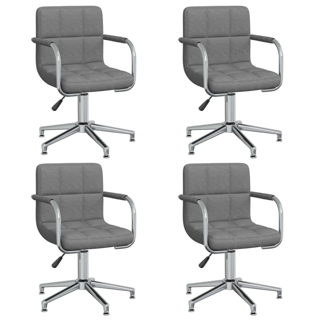 Silla De Comedor Giratoria Tela