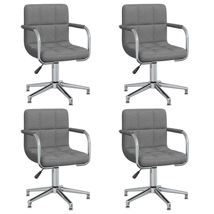 Silla De Comedor Giratoria Tela