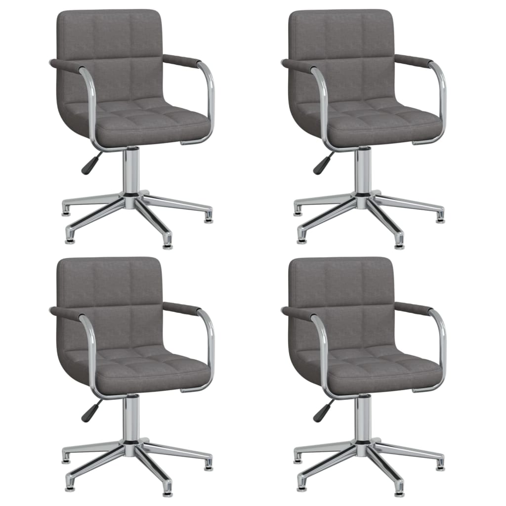 Silla De Comedor Giratoria Tela