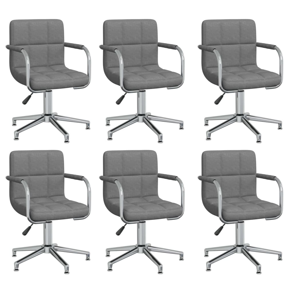 Silla De Comedor Giratoria Tela